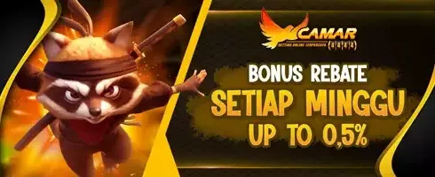 Rebate Slot Mingguan Hingga 0.5%